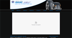 Desktop Screenshot of maniarsales.com